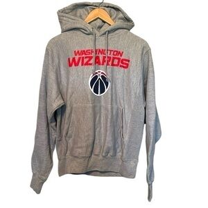 Champion Reverse Weave Washington Wizards hoodie, gray/red, size small